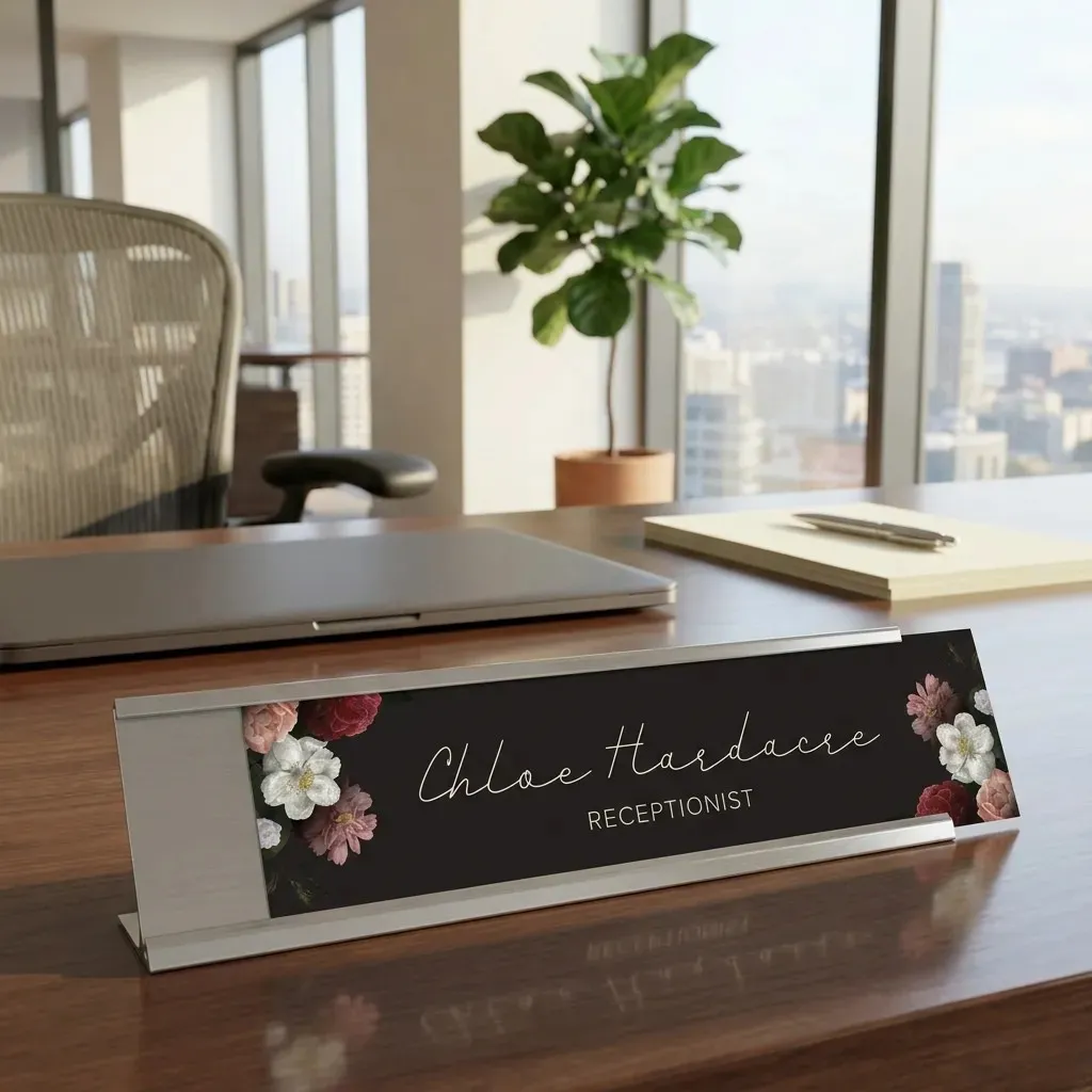 Metal Name Plate
