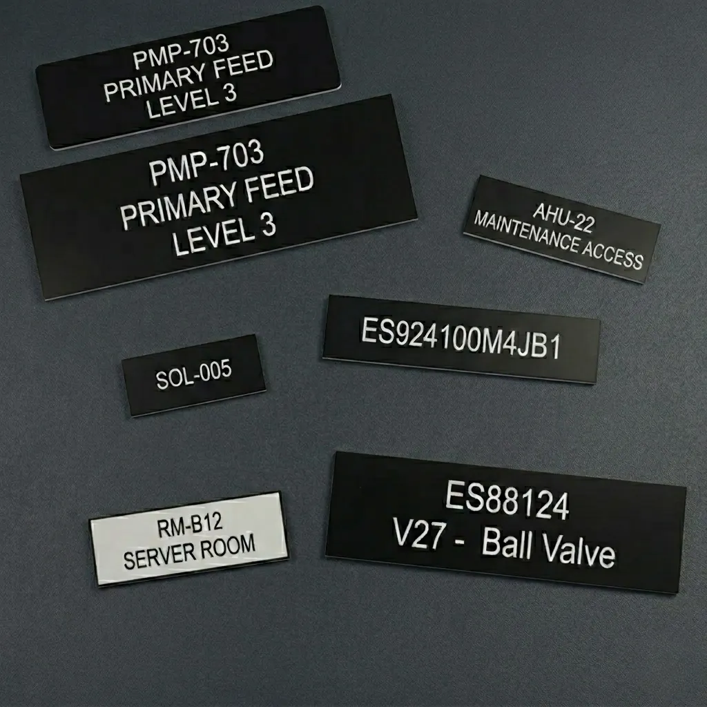 Engraved Lamacoid Tags